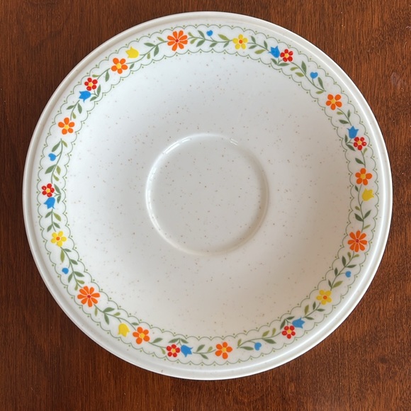 Versatone by Noritake Happy Talk Footed Cup and Saucer Set 307W10 - Picture 5 of 9